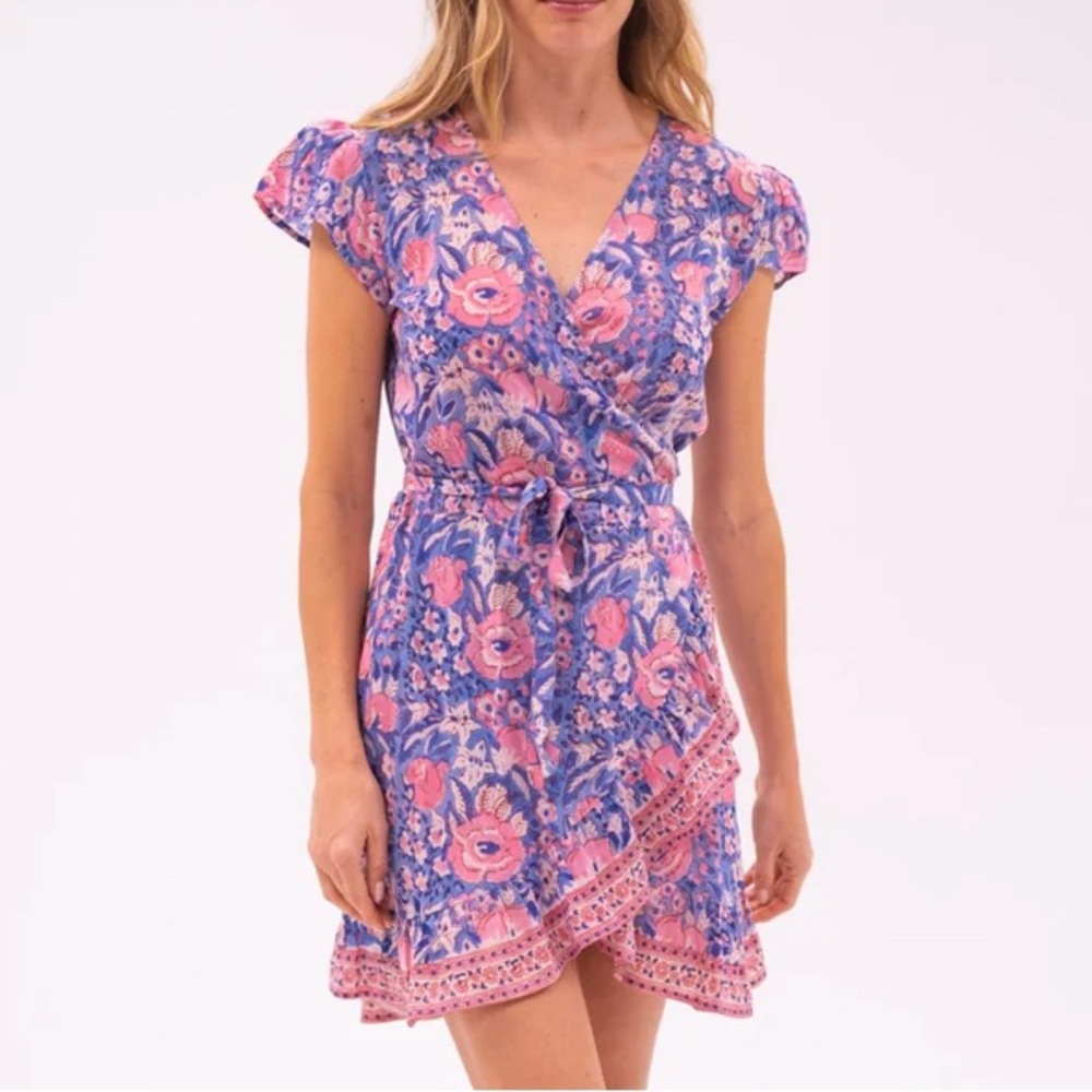 Bell by Alicia Bell - Cindy Mini Wrap Dress - s